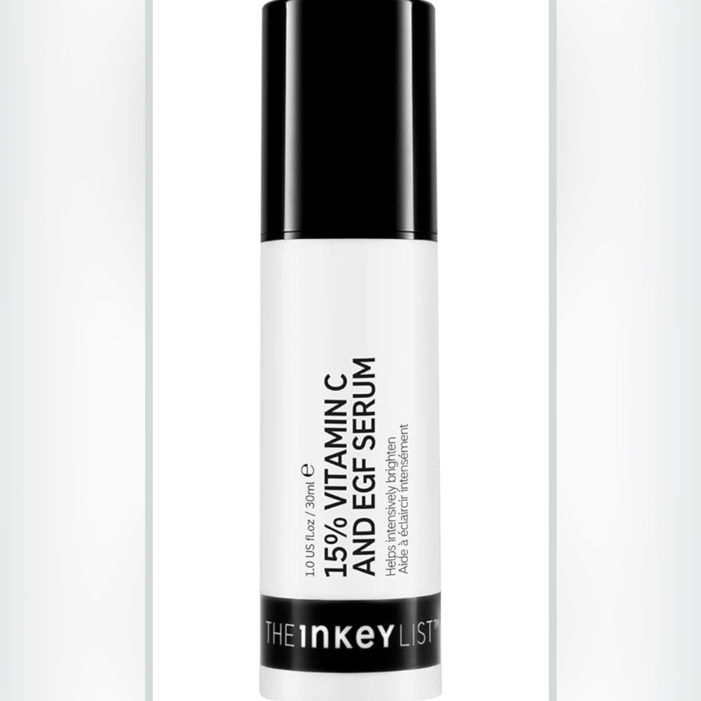 NEW The INKEY List 15% Vitamin C and EGF Serum 1 Fl Oz